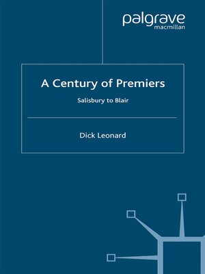 cover image of A Century of Premiers